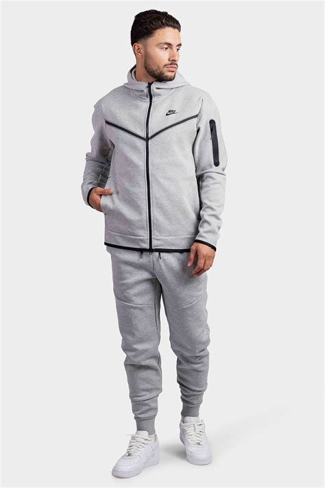 nike tech fleece heren grijs|nike tech fleece heren.